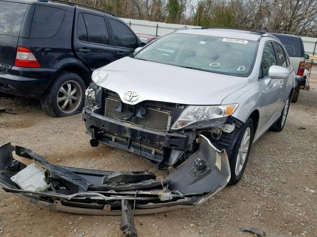 4T3ZE11A79U015173 - 2009 TOYOTA VENZA BASE SILVER photo 2