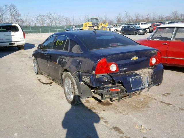 1G1ZB5EB2A4133886 - 2010 CHEVROLET MALIBU LS 蓝色 照片 3