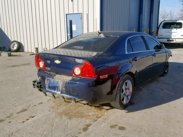 1G1ZB5EB2A4133886 - 2010 CHEVROLET MALIBU LS 蓝色 照片 4