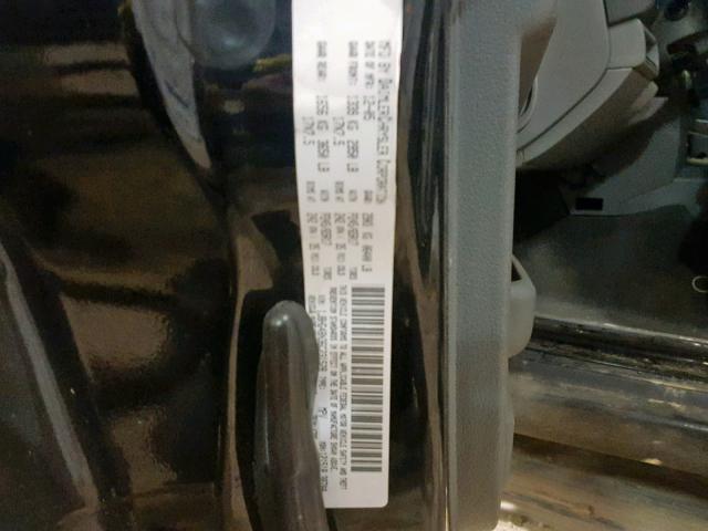 1J8HG48N36C231528 - 2006 JEEP COMMANDER BLACK photo 10