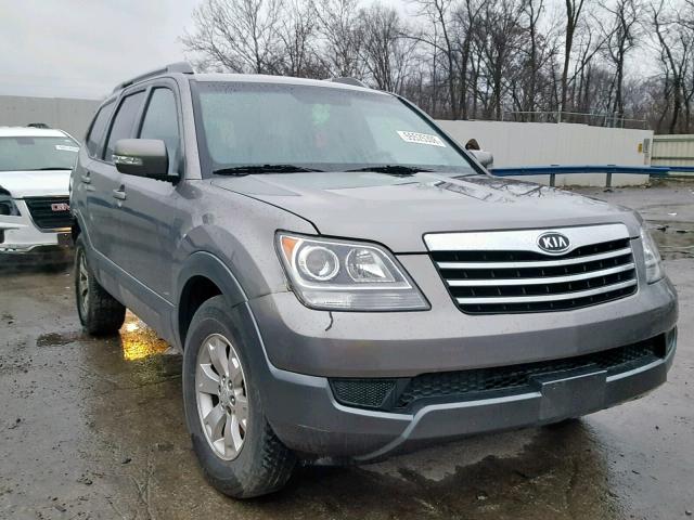 KNDJH741795018164 - 2009 KIA BORREGO LX GRAY photo 1