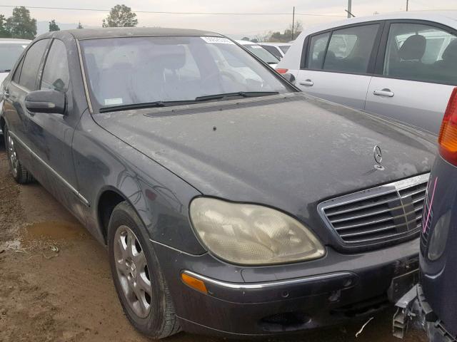 WDBNG70J22A239578 - 2002 MERCEDES-BENZ S 430 CHARCOAL photo 1