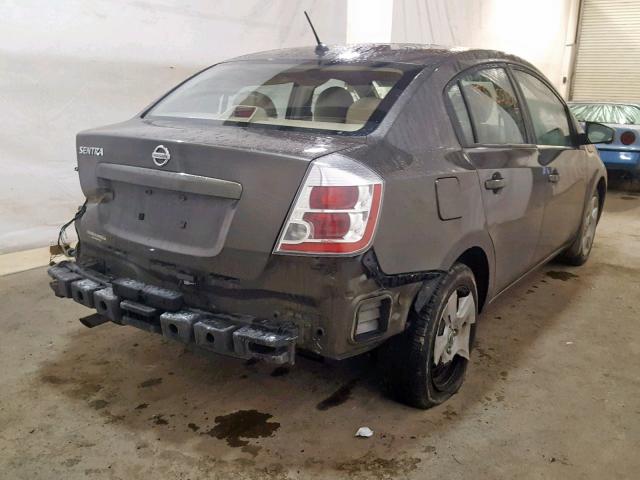 3N1AB61E69L639109 - 2009 NISSAN SENTRA 2.0 CHARCOAL photo 4