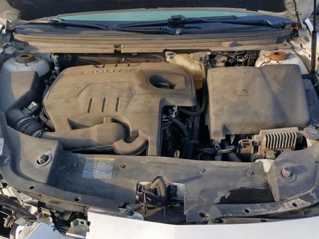 1G1ZC5EB8AF128368 - 2010 CHEVROLET MALIBU 1LT WHITE photo 7