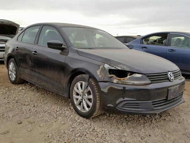 3VW1K7AJ4BM393318 - 2011 VOLKSWAGEN JETTA BASE Սև լուսանկար 1