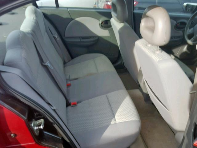 1G8AJ55F07Z178311 - 2007 SATURN ION LEVEL BURGUNDY photo 6