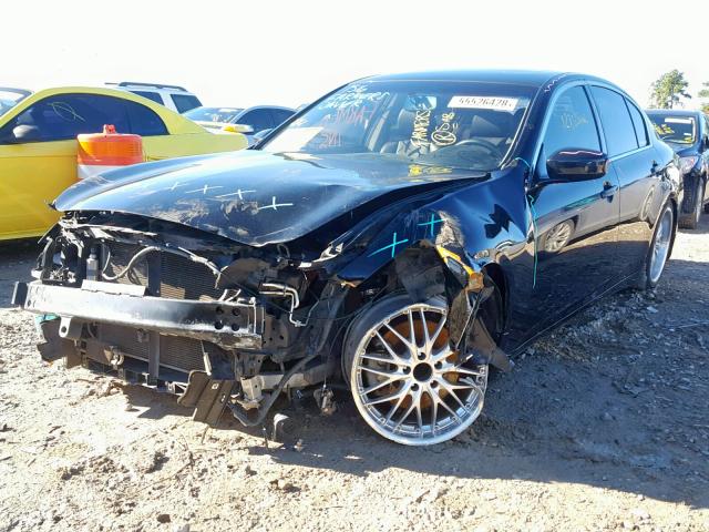 JN1CV6AP4BM303424 - 2011 INFINITI G37 BASE BLACK photo 2