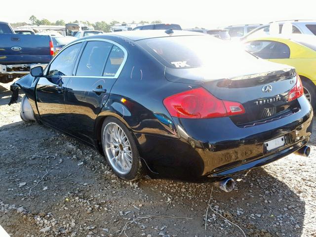 JN1CV6AP4BM303424 - 2011 INFINITI G37 BASE BLACK photo 3