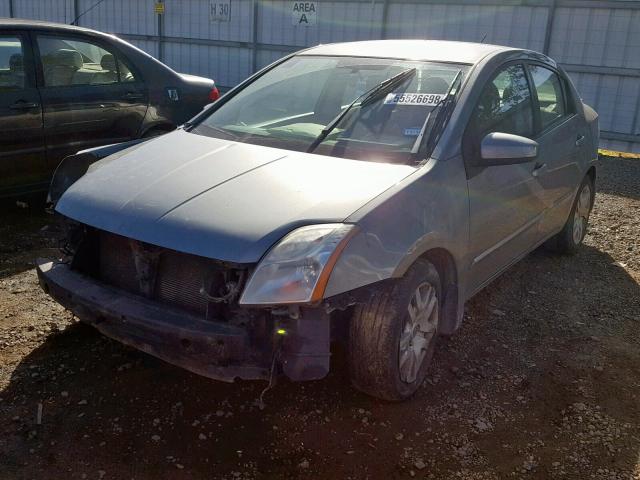 3N1AB6AP4CL766045 - 2012 NISSAN SENTRA 2.0 CHARCOAL photo 2