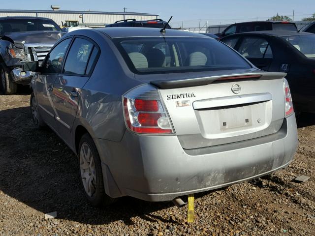 3N1AB6AP4CL766045 - 2012 NISSAN SENTRA 2.0 CHARCOAL photo 3