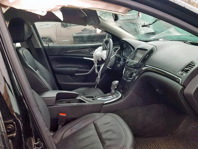 2G4GL5EX1H9127619 - 2017 BUICK REGAL SPOR BLACK photo 5