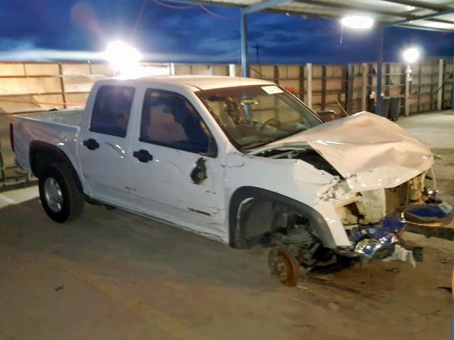 1GCDT136158258230 - 2005 CHEVROLET COLORADO WHITE photo 1