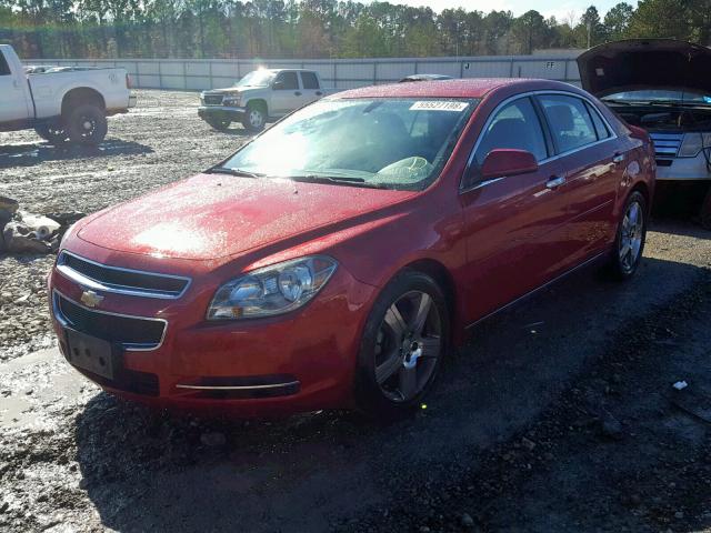 1G1ZC5E07CF304327 - 2012 CHEVROLET MALIBU 1LT 红色 照片 2