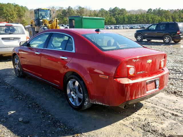 1G1ZC5E07CF304327 - 2012 CHEVROLET MALIBU 1LT 红色 照片 3