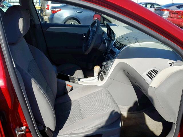 1G1ZC5E07CF304327 - 2012 CHEVROLET MALIBU 1LT 红色 照片 5