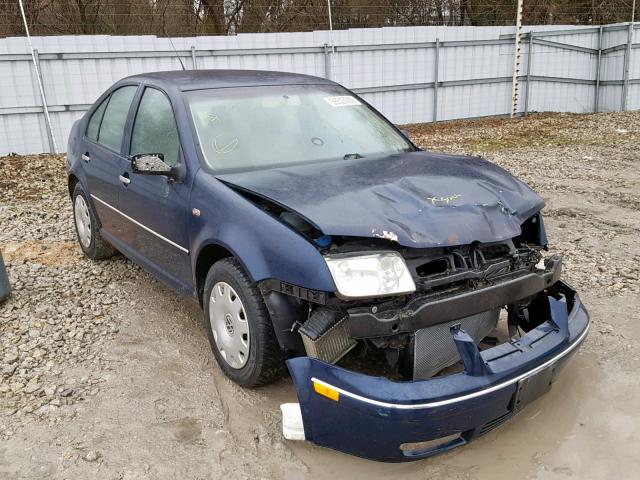 3VWSE69M94M076190 - 2004 VOLKSWAGEN JETTA GLS BLUE photo 1