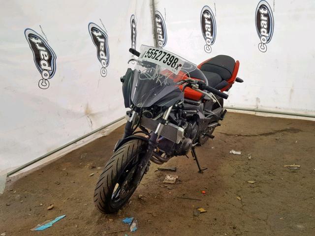 JKAEXEE16EDA15907 - 2014 KAWASAKI EX650 E ORANGE photo 2