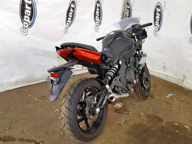 JKAEXEE16EDA15907 - 2014 KAWASAKI EX650 E ORANGE photo 4