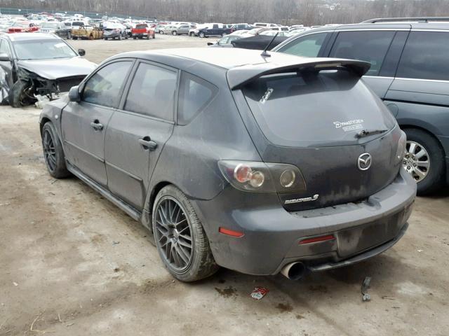 JM1BK34M181167989 - 2008 MAZDA SPEED 3 黑色 照片 3