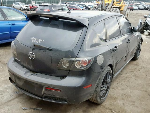 JM1BK34M181167989 - 2008 MAZDA SPEED 3 黑色 照片 4