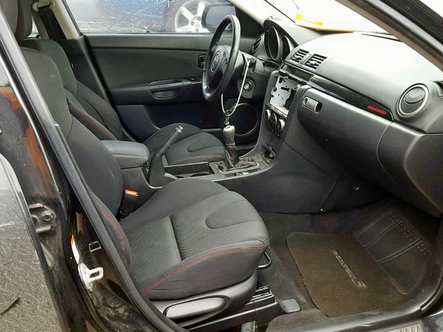 JM1BK34M181167989 - 2008 MAZDA SPEED 3 黑色 照片 5