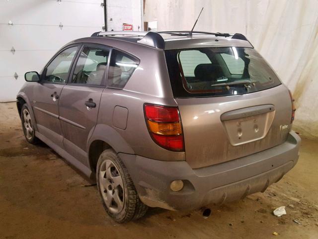 5Y2SL62874Z405800 - 2004 PONTIAC VIBE GRAY photo 3