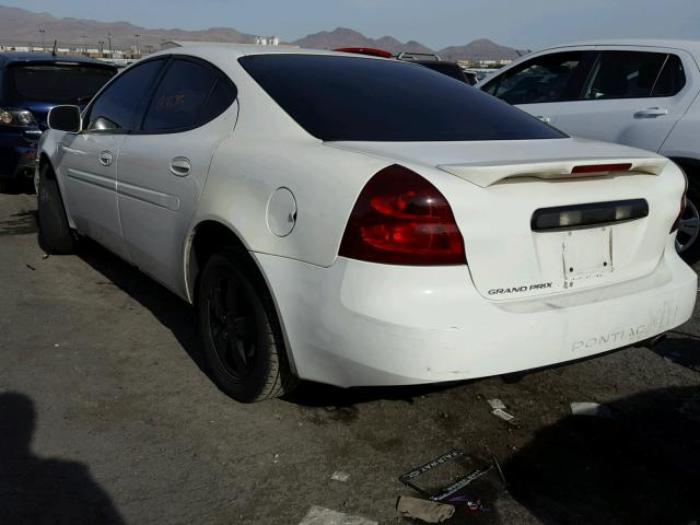 2G2WP522551238833 - 2005 PONTIAC GRAND PRIX WHITE photo 3