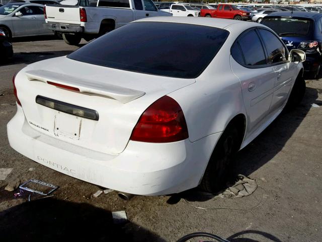 2G2WP522551238833 - 2005 PONTIAC GRAND PRIX WHITE photo 4