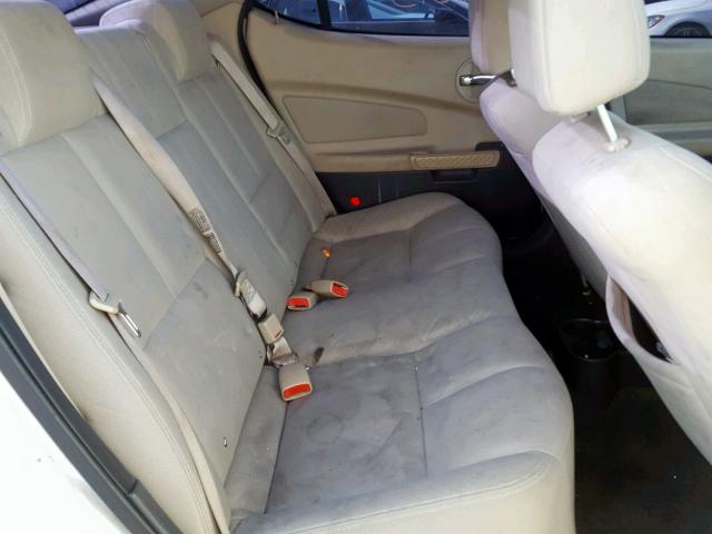 2G2WP522551238833 - 2005 PONTIAC GRAND PRIX WHITE photo 6