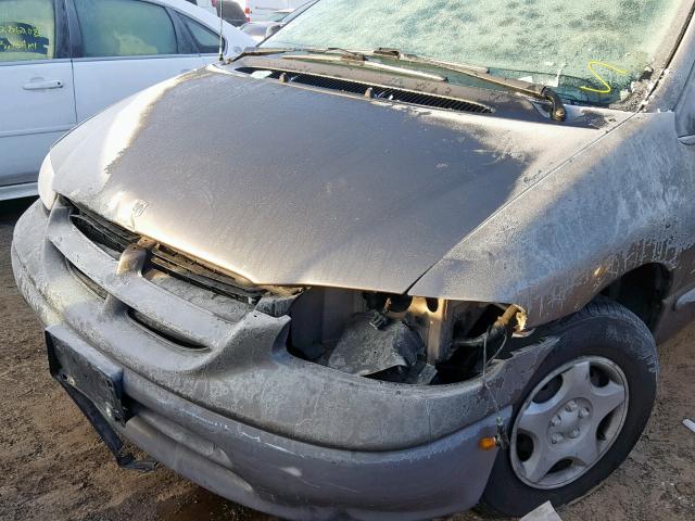 2B4FP25B4WR735877 - 1998 DODGE CARAVAN GRAY photo 9