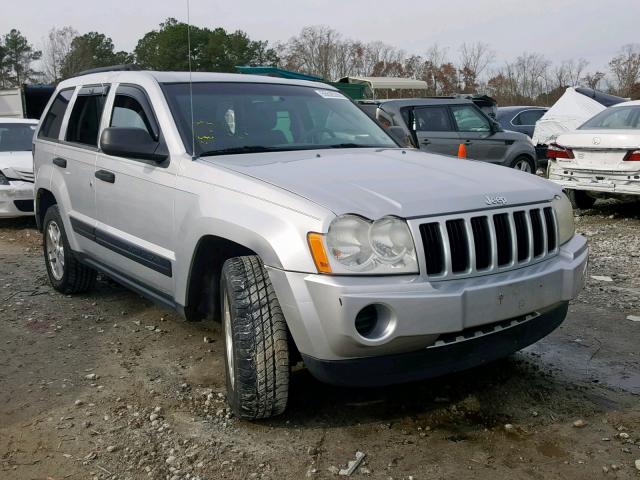 1J4HS48N66C302298 - 2006 JEEP GRAND CHER SILVER photo 1