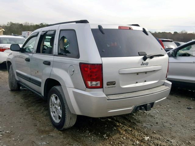 1J4HS48N66C302298 - 2006 JEEP GRAND CHER SILVER photo 3