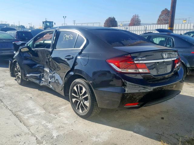 19XFB2F90DE278870 - 2013 HONDA CIVIC EXL CHARCOAL photo 3