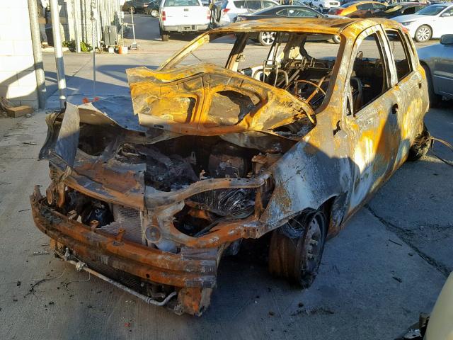 KL1TD66E19B606925 - 2009 CHEVROLET AVEO LS BURN photo 2