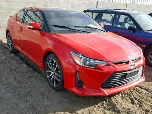 JTKJF5C74FJ009482 - 2015 TOYOTA SCION TC წითელი ფოტო 1