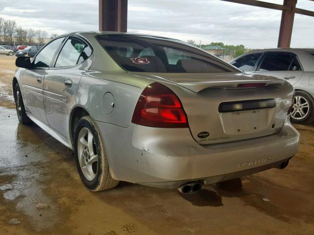 2G2WR524941192336 - 2004 PONTIAC GRAND PRIX SILVER photo 3