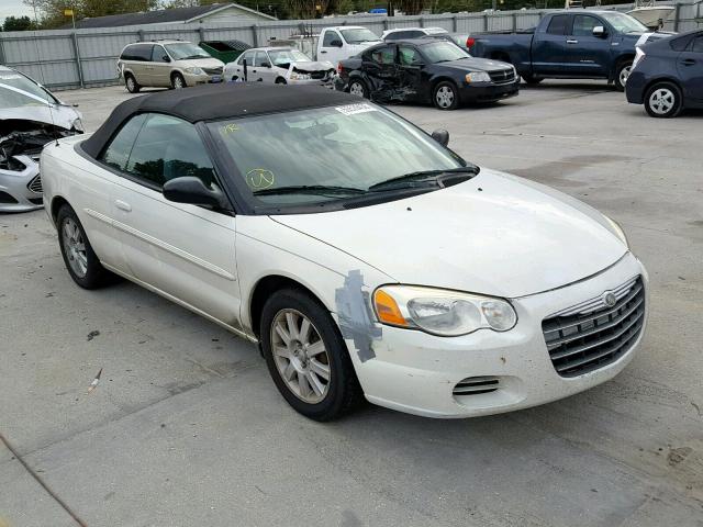 1C3EL75RX5N621970 - 2005 CHRYSLER SEBRING GT WHITE photo 1