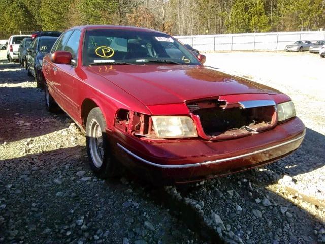 2FAFP74W3YX100626 - 2000 FORD CROWN VICT RED photo 1