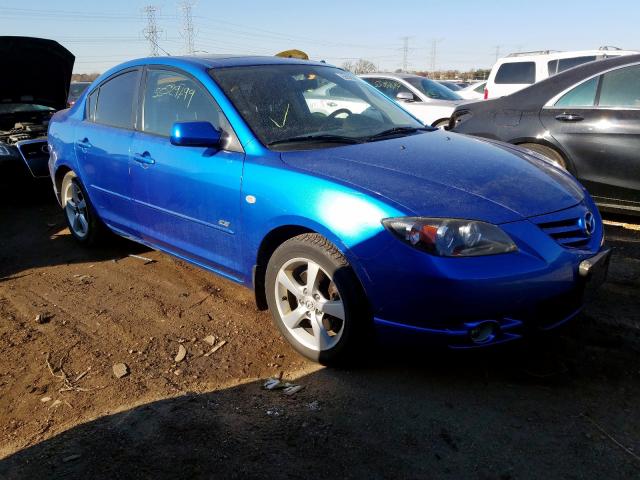 JM1BK323161441618 - 2006 MAZDA 3 S BLUE photo 1