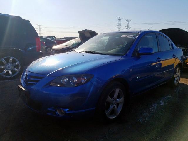 JM1BK323161441618 - 2006 MAZDA 3 S BLUE photo 2