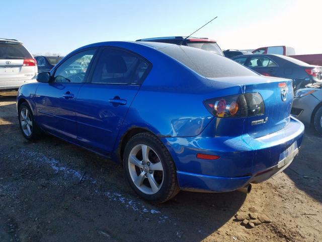 JM1BK323161441618 - 2006 MAZDA 3 S BLUE photo 3