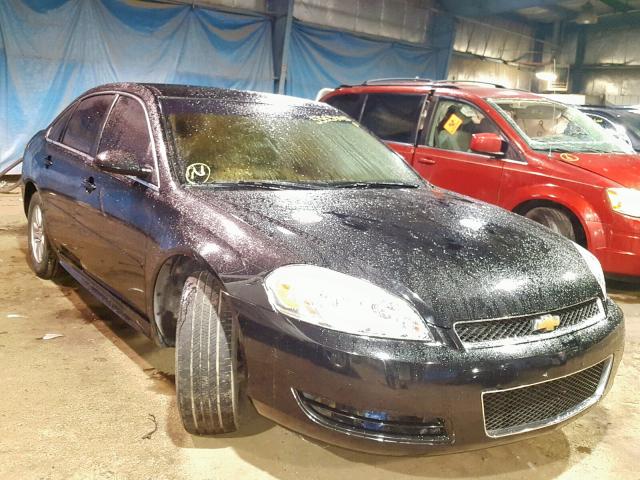 2G1WA5E38E1165564 - 2014 CHEVROLET IMPALA LIM BLACK photo 1