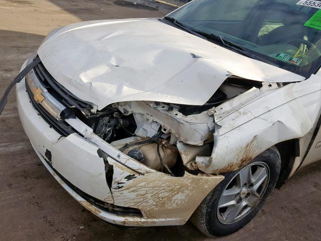 1G1ZT52885F257421 - 2005 CHEVROLET MALIBU LS Ağ foto 9