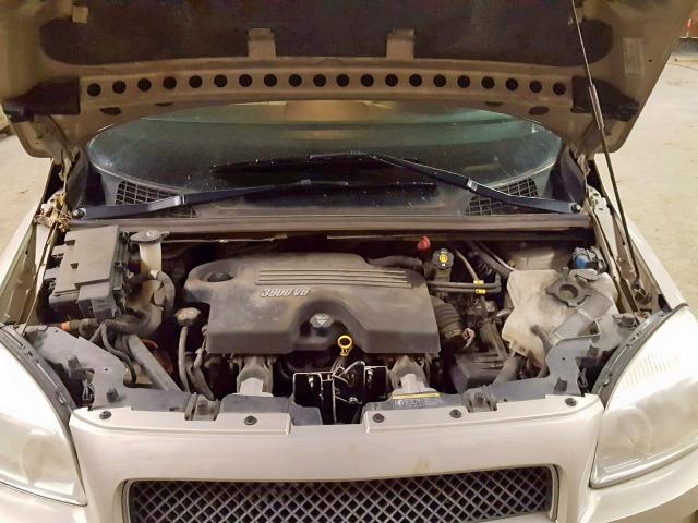 1GNDV23157D166723 - 2007 CHEVROLET UPLANDER L თაფლისფერი ფოტო 7
