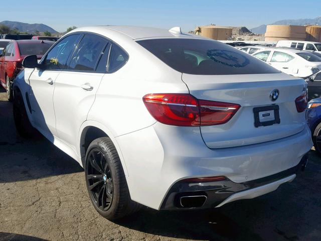 5UXKU2C56H0N84575 - 2017 BMW X6 XDRIVE3 WHITE photo 3