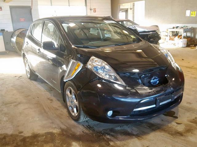 1N4AZ0CP4DC410846 - 2013 NISSAN LEAF S BLACK photo 1