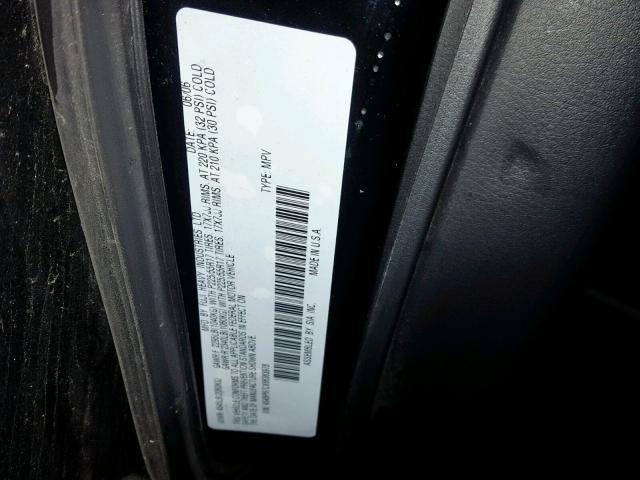 4S4BP67CX66363978 - 2006 SUBARU LEGACY OUT BLACK photo 10