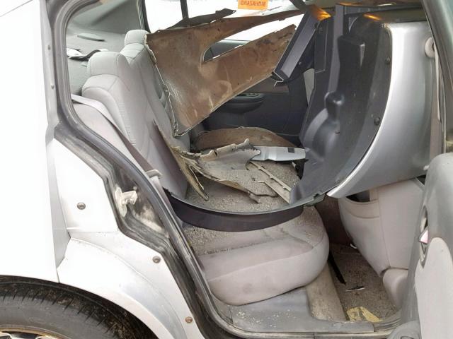 1G8AZ52FX3Z158851 - 2003 SATURN ION LEVEL SILVER photo 6