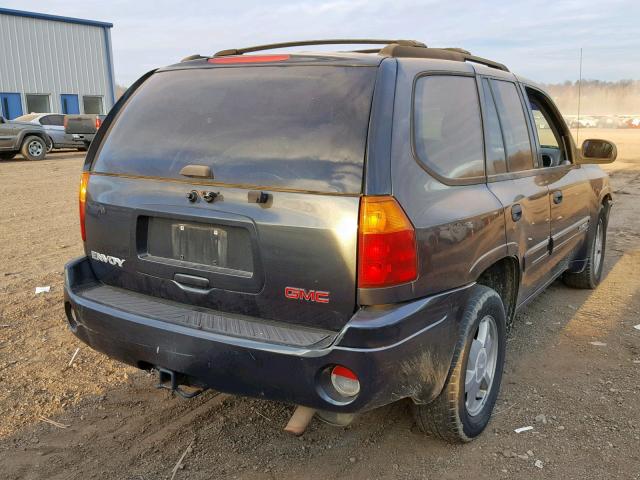 1GKDT13S332120562 - 2003 GMC ENVOY BLACK photo 4