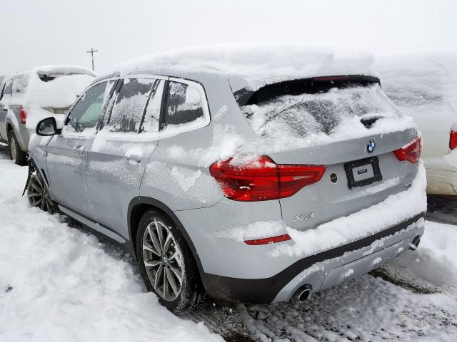 5UXTR9C51KLD99177 - 2019 BMW X3 XDRIVE30I  photo 3